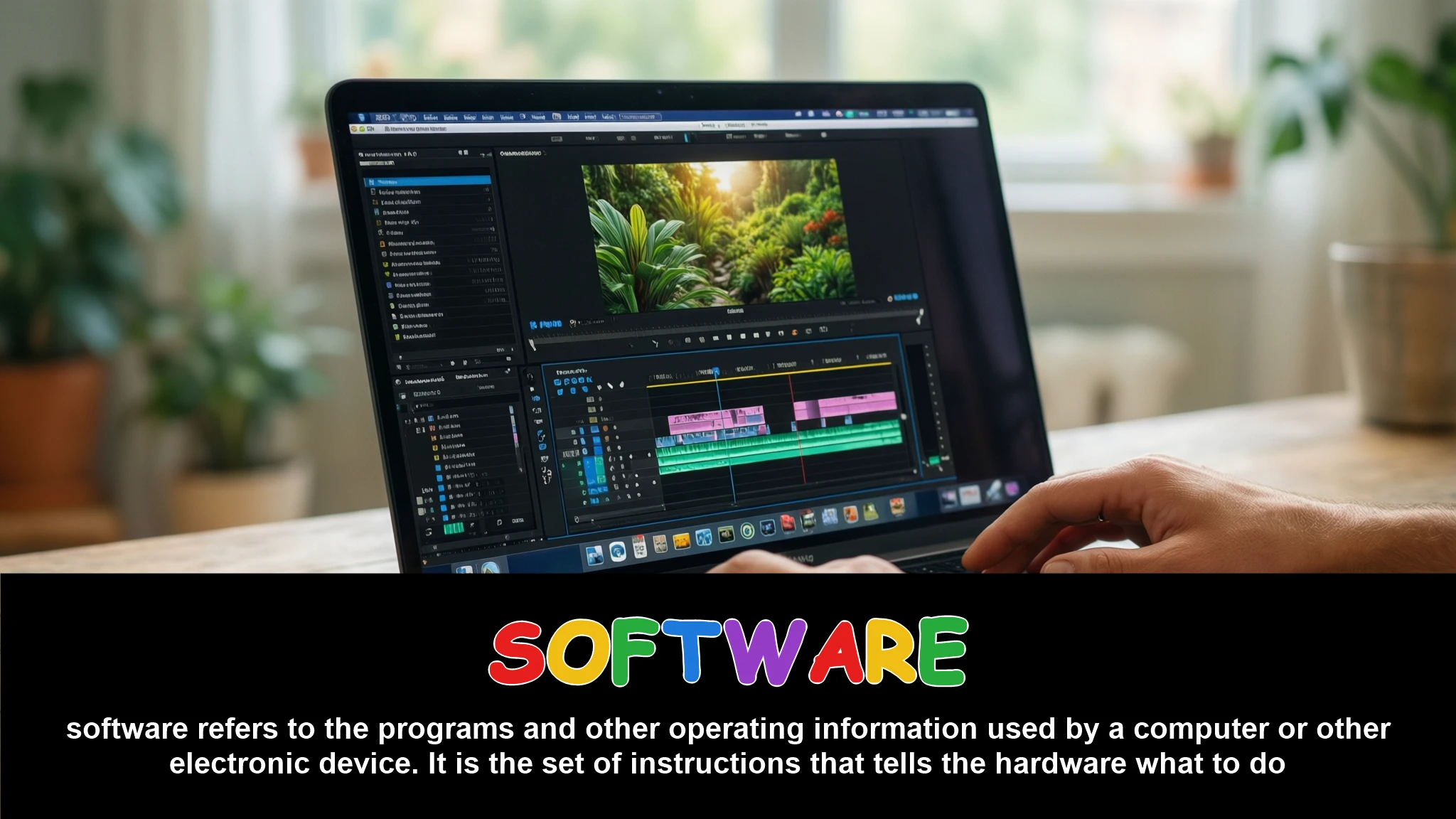 English Illustration for software